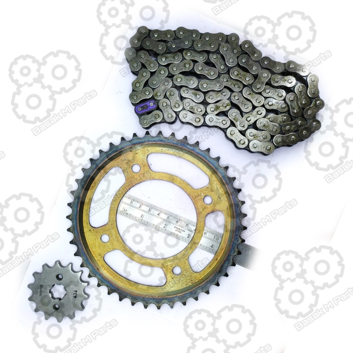 CHAIN SPROCKET KIT PASSION-XPRO (HERO)